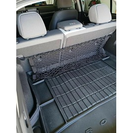 EACCESSORIES EA Rear Trunk Behind Seats Organizer Cargo Net for Hyundai IONIQ 2017-2022 – Envelope Style Cargo Net for Hatchback - Premium Mesh Car Trunk Organizer - Compatible with IONIQ
