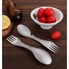 Titanium Spork,Spoon Fork Bottle Opener Outdoor Backpacking Camping Utensil
