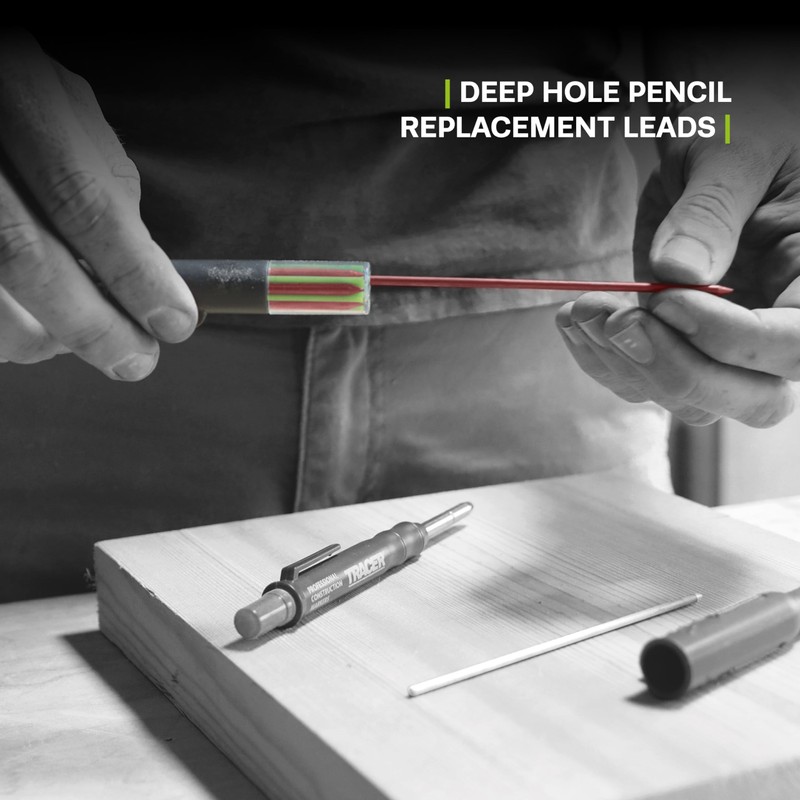 Tracer Deep Hole Pencil Alternative Lead Set - 12 x