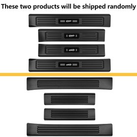 smnuxwm 4PCS ABS Door Sill Protector for Honda Pilot 2023 2024 2025 2026 Matte Black Door Sill Guards Front and Rear Car Door Entry Guard Edge Step Dust Shield Cover Pedal Kick Protection Accessories