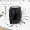 Elite Gourmet EAF5317D Digital 5.3Qt Hot Air Fryer 7 Menu