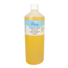 The Soapery Jojoba Oil Golden 1 Litre - 100% Pure, Unrefined and Natural