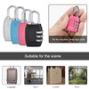 4PCS Luggage Locks, 3 Digit Combination Padlock Digit Security Padlock