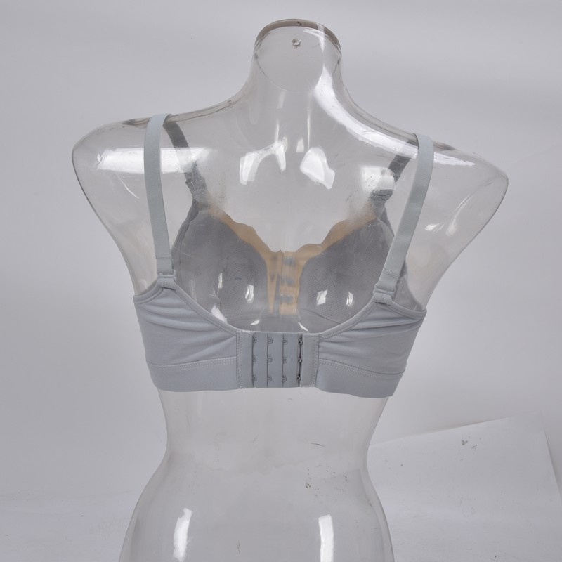 Wireless Nursing Bra V Shape Breastfeeding Breathable Maternity Bra with