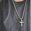 VATN APPAREL Gothic Vintage Cross Pendant Necklace Stainless Steel Unisex