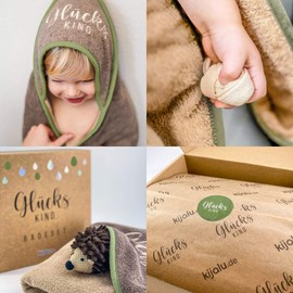 Kijalu Bath Set (Green, Yellow, Pink) 75 x 75 cm