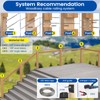 Muzata 10 Pairs 1/8" Cable Railing Hardware Kit Swage Toggle