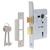 DIDA® 3 Lever Mortice Sashlock Polished Chrome Mortice Locks Sashlocks