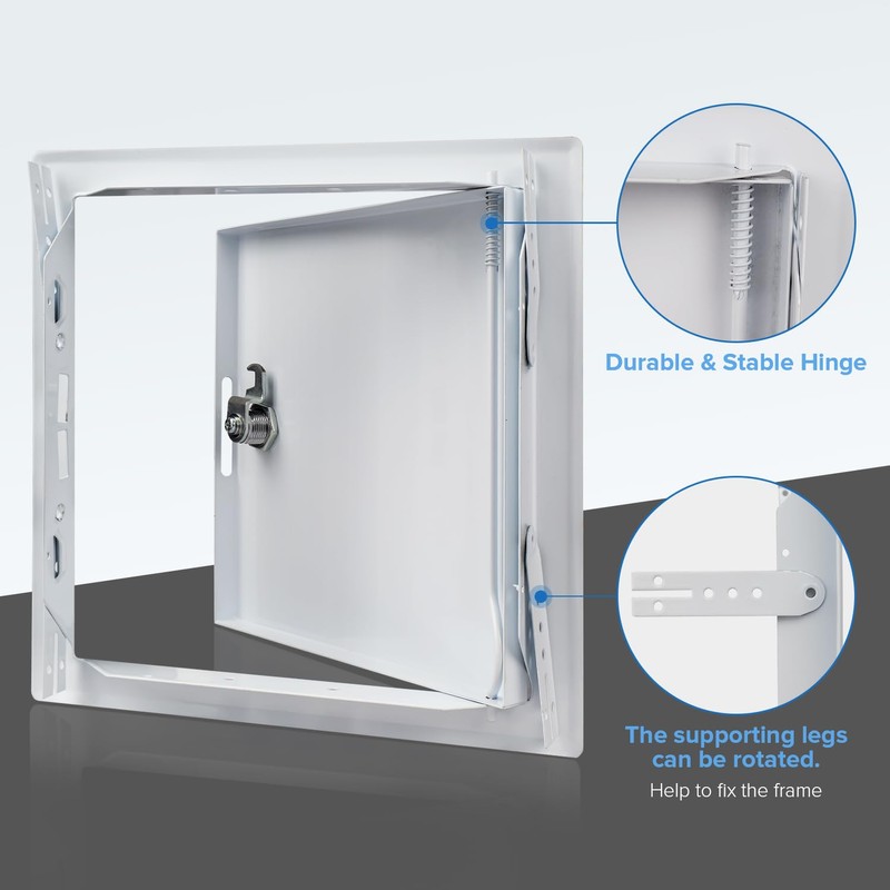 Donext Access Panel for Drywall/Ceiling, Wall Hole Cover with Lock