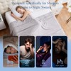 Cooling Blanket Throw Size, 50"x70" Cooling Blankets for Hot Sleepers,
