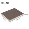 sourcing map Sanding Sponge Blocks 120-Grits Medium Grit Sand Block