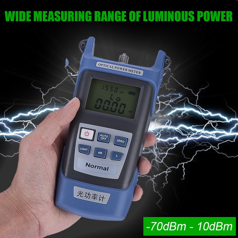 Highprecision Optical Power Meter 70dBm+6dBm Fiber Optical Power Meter with