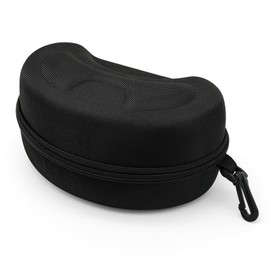 GlaRid Big Large Snow Goggles Case, Hard EVA Ski Goggles Case with Aluminum Bag Hook & High-Performance Proof Zipper -Lightweight Travel Carrying Snowboard Goggles Bag