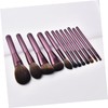 Minkissy 12 in 1 Wood Handle Nylon Bristles Makeup Brush