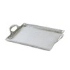 Santa Barbara Design Studio Serving Tray With Handles Rectangular Aluminum