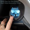 Car Push to Start Button Cover,Bulldog Push Start Stop Button