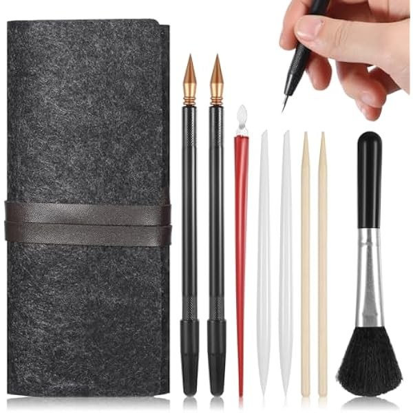 9 Pcs Scratch Art Tools, Scratch Painting Art Tool Scratching