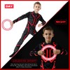 digi Kids Costume for Boys, Hero Cyberspace Jumpsuit with Glow