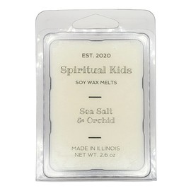Sea Salt & Orchid 2.6oz 1 Pack All Natural Soy Wax Melts 6 cubes Hand Poured with Fragrant/Essential Oils!
