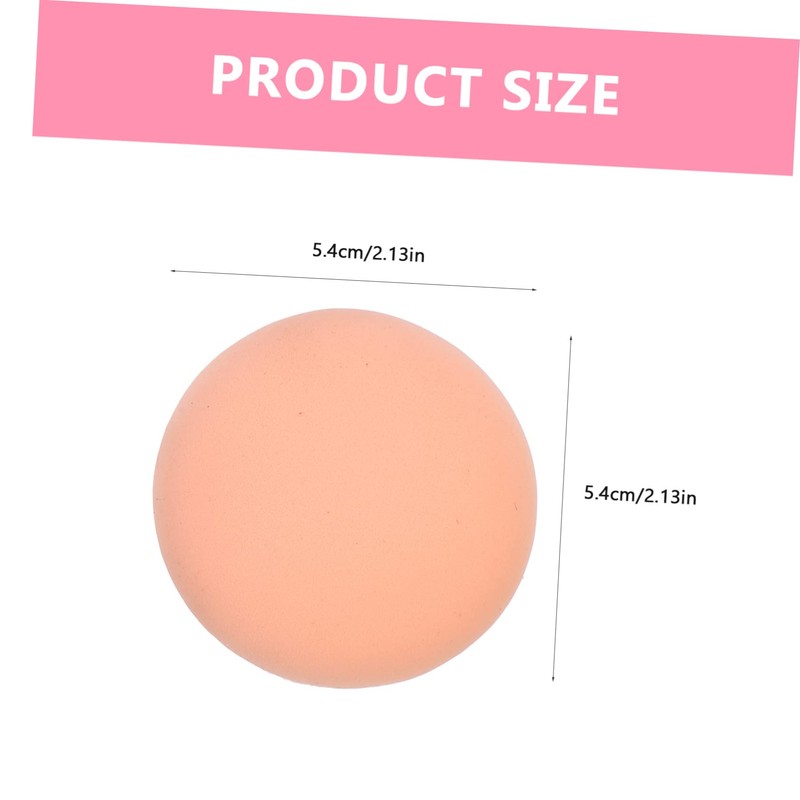 FOMIYES 16pcs Supple Makeup Pads Dual-use Powder Puff for Compact