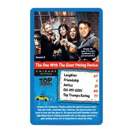 Friends Top Trumps Card Game