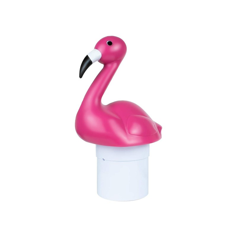 Poolmaster 32123 Flamingo Chlorine Dispenser, Pink