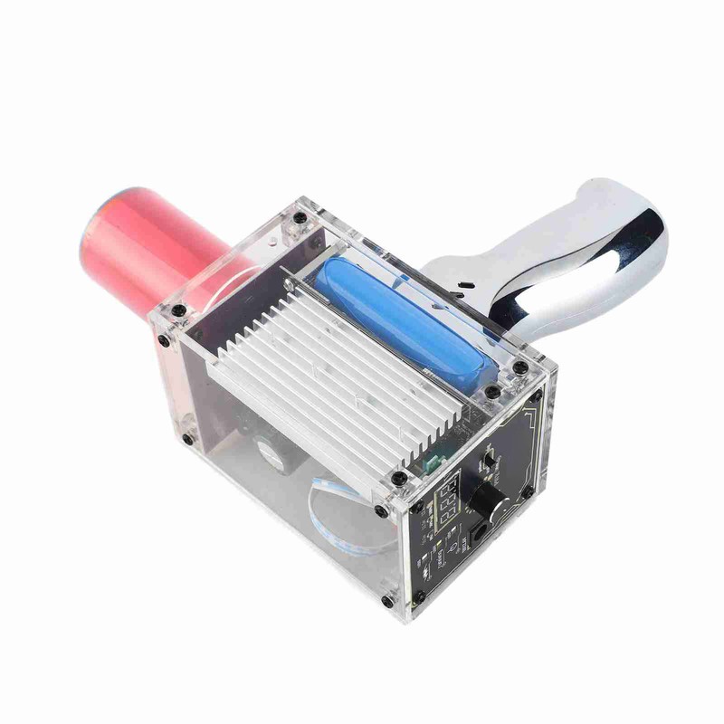 Arc Coil Handheld Portable Beautiful Artificial Lightning Generator 13cm Adjustable