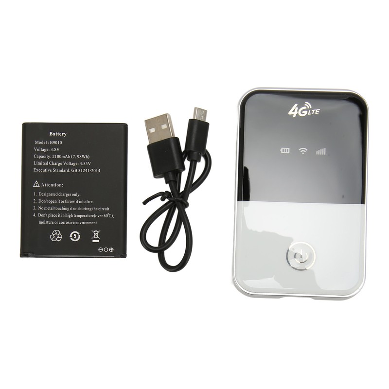 4G LTE Mobile WiFi Hotspot Intelligent Display Support 8 Users