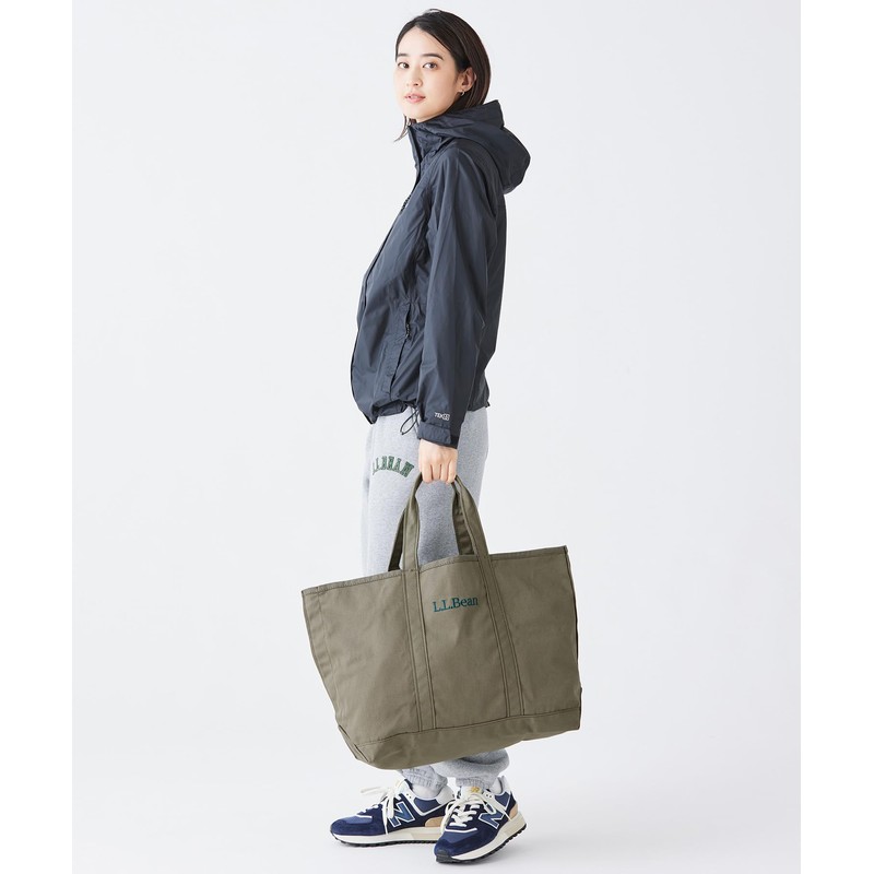 LLBean Grocery Tote Bag, Almond Beige