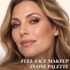 All in One Baked Makeup Palette for Older Women, Full