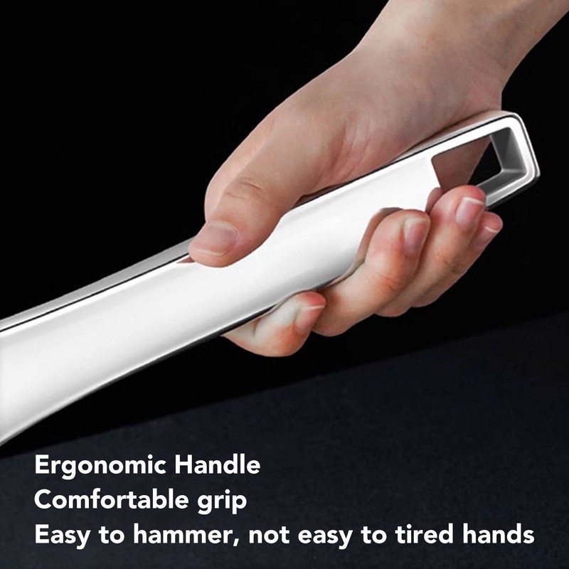 Meat Mallet Prevent Slip Handle Double Sided Nails 304 Stainless