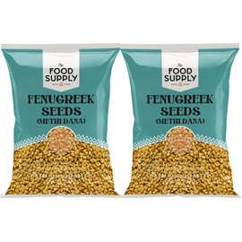 Fenugreek Seeds 2x100g, Methi Seeds, Whole Seeds - Finest Premium Quality | 100% All Natural | No additives or preservatives