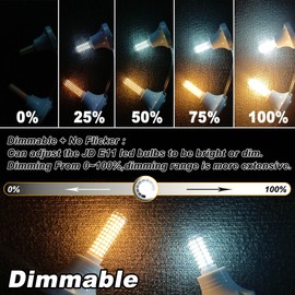 Ziomitus E11 Led Bulbs 50W Dimmable Equivalent,T3 T4 Mini Base JDE11 Bulb, 6000K Daylight Bright White 6W 500 lm E11 Bulb for Candelabra,Ceiling Fan, Chandeliers, Table Lamps, Cabinet Lighting,2Pack