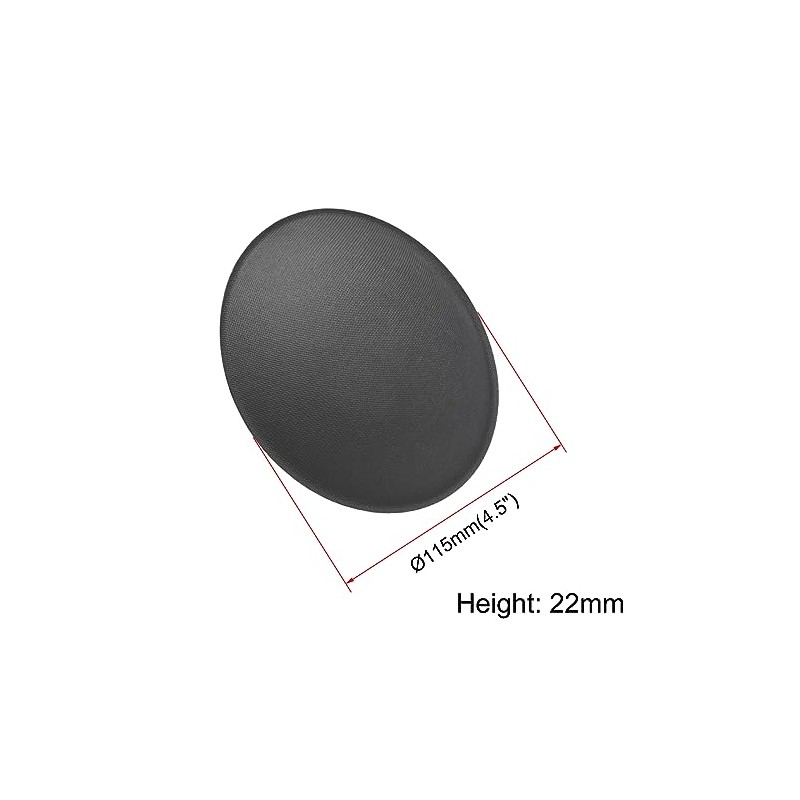 sourcing map Speaker Dust Cap Cover for Subwoofer Paper Spool