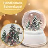 Snow Globe Christmas Tree Decorating | Base White Nostalgic |