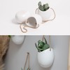 Kazai. Wall Planters -Ellie- | Hanging Ceramic Plant Pots 3