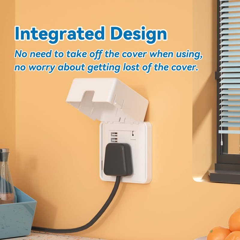 EUDEMON 1 Pack Baby Safety Electrical Outlet Cover Box, Childproof