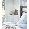 Yamazaki 6911 Gypsum Board Wall Compatible Corner Shelf, White, Approx.