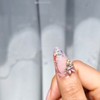 Rose Garden Handmade Nail Tips - Long Square / 장미
