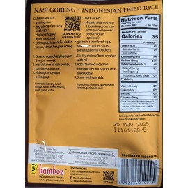BAMBOE 2x Bamboe Nasi Goreng Indonesia Fried Rice Seasoning Mix 40gr ( 1.4oz )