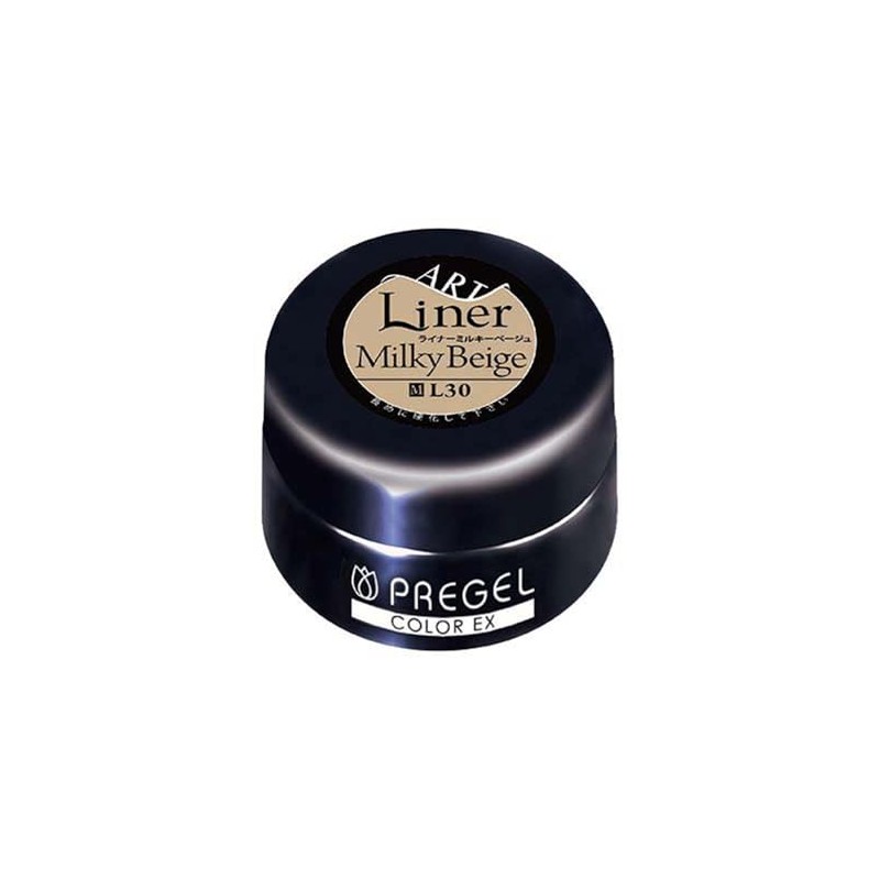 PREGEL PG-CEL30 Color EX Liner Milky Beige 0.1 oz (3