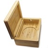 20/30 Notes Empty Bamboo Box for Hand Crank Music Movement