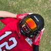 LeCool Football Visor – 3D Molded Curved Lens Technology, Wide