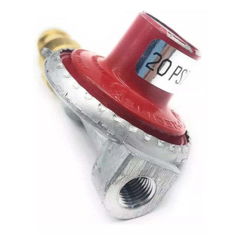 Regulador De Gas Alta Presion 20 Psi Modelo 7000 Precimex