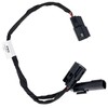 Ski-Doo USB Extension Harness, Black PVC, Basic Style, Snowmobile Parts