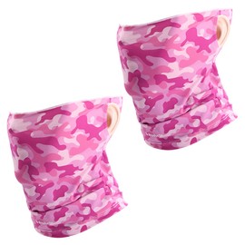 MCA Products Cool Touch Camouflage, Ear-hook, Multi-functional, Face Cover, Assorted Colors, Quick Drying, Sun Protection, UPF 50+, Sports, Outdoors, Cycling, Touring, Everyday Use, One Size Fits