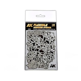 AK Interactive Weathering Flexible Airbrush Stencil 1/48 & 1/72 Scale Tool