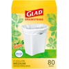 Glad Medium Trash Bags, 8 Gallon, Gain Original with Febreze