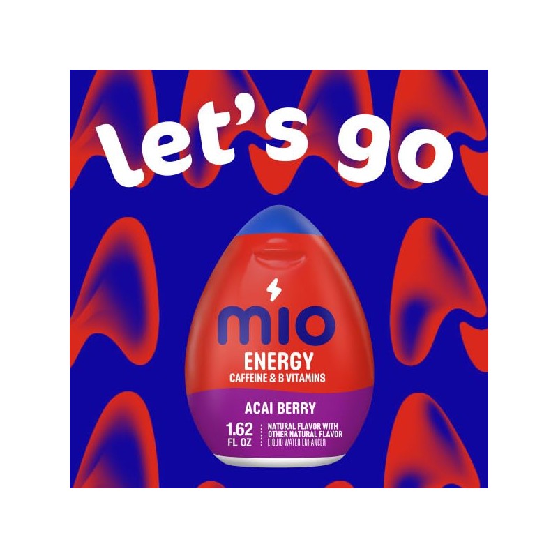 Mio Energy Liquid Water Enhancer Variety Pack – Includes 4