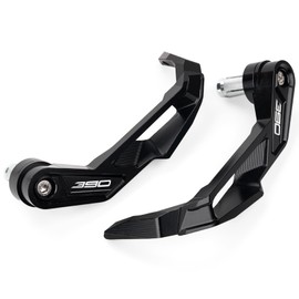 ZYAKOMO Compatible with 2026 390 Adventure 390 DUK 390 1290 790 690 250 DUK 200 125 RC390 Aluminum Motorcycle Handguards Brake Clutch Lever Guards Protector Accessories (Black)